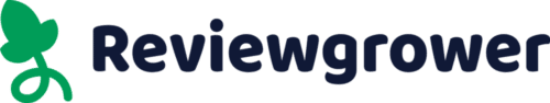 reviewgrower logo green plant