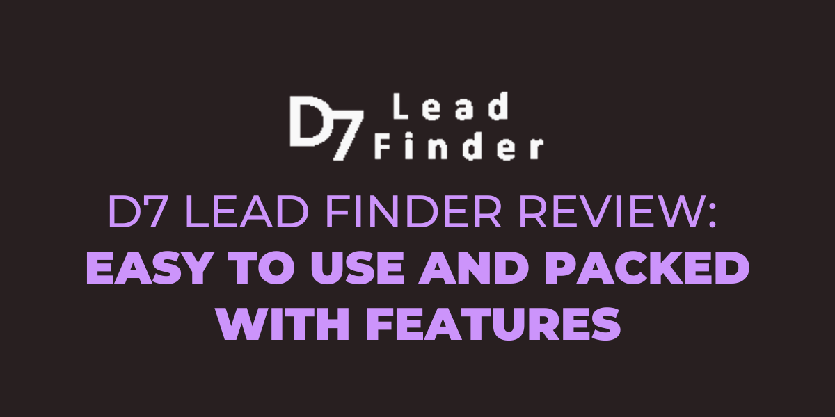 d lead finder review
