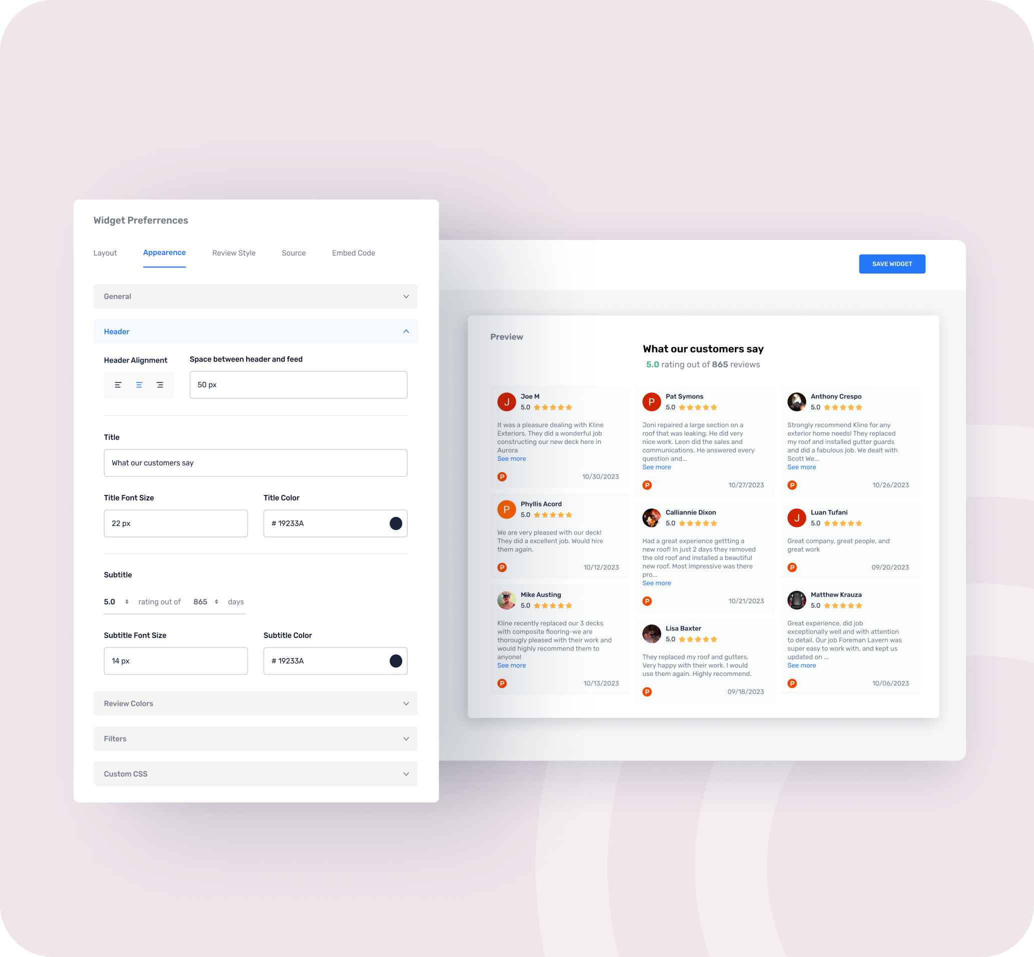Customize Your Header ProductHunt
