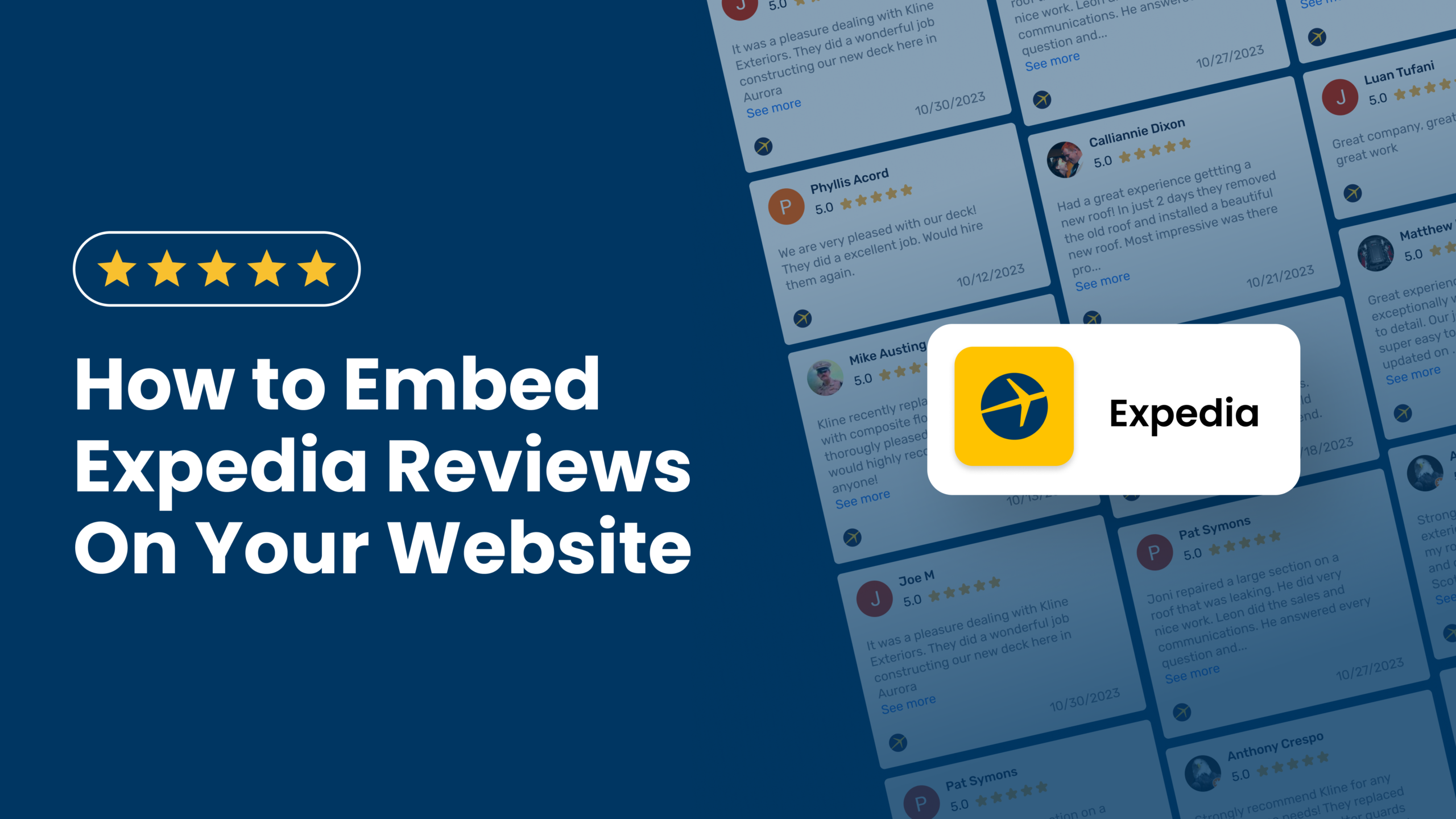 How To Show Expedia Reviews Widget On Your Website Free & Fast