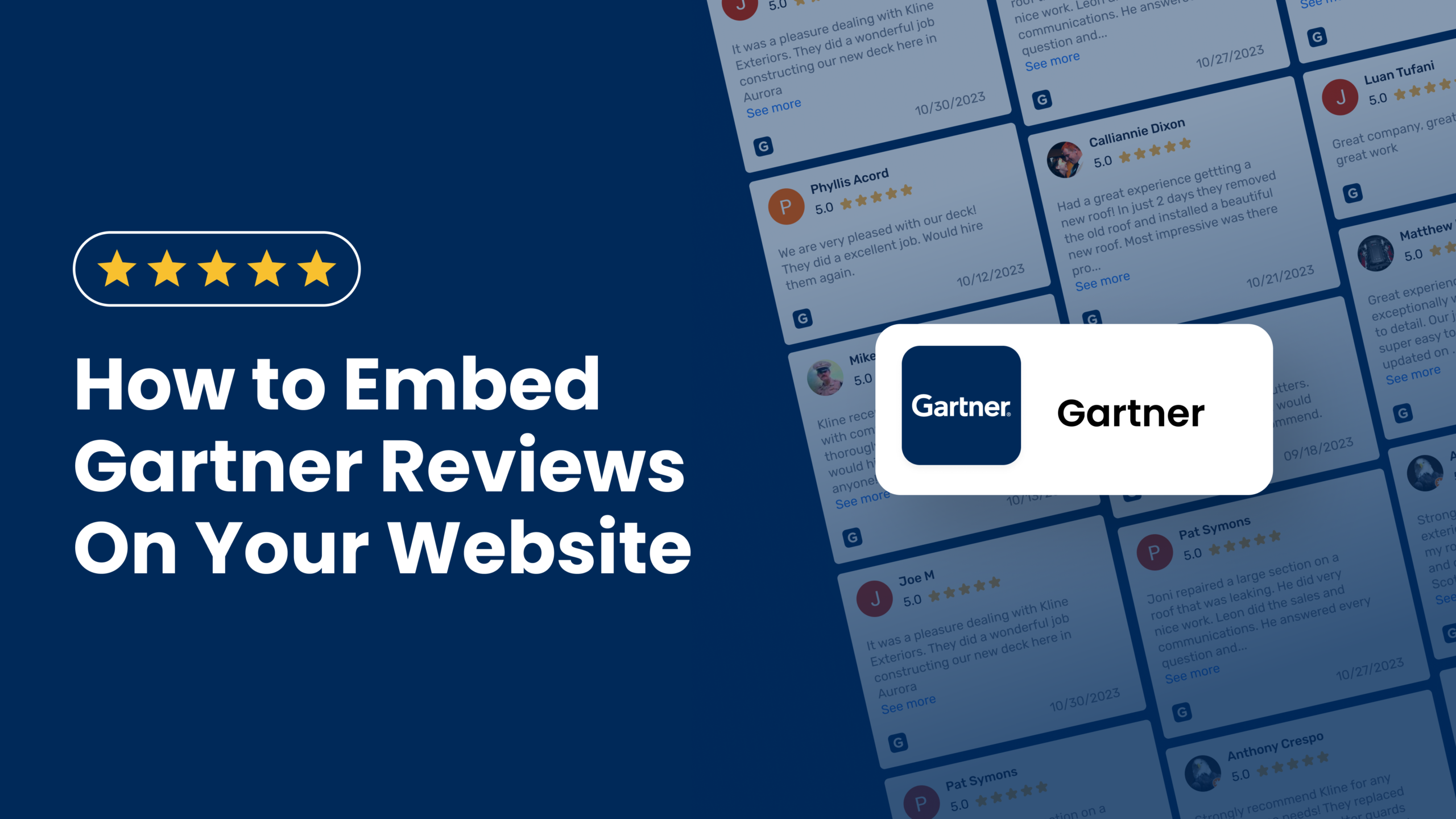 How To Show Gartner Reviews Widget On Your Website Free & Fast