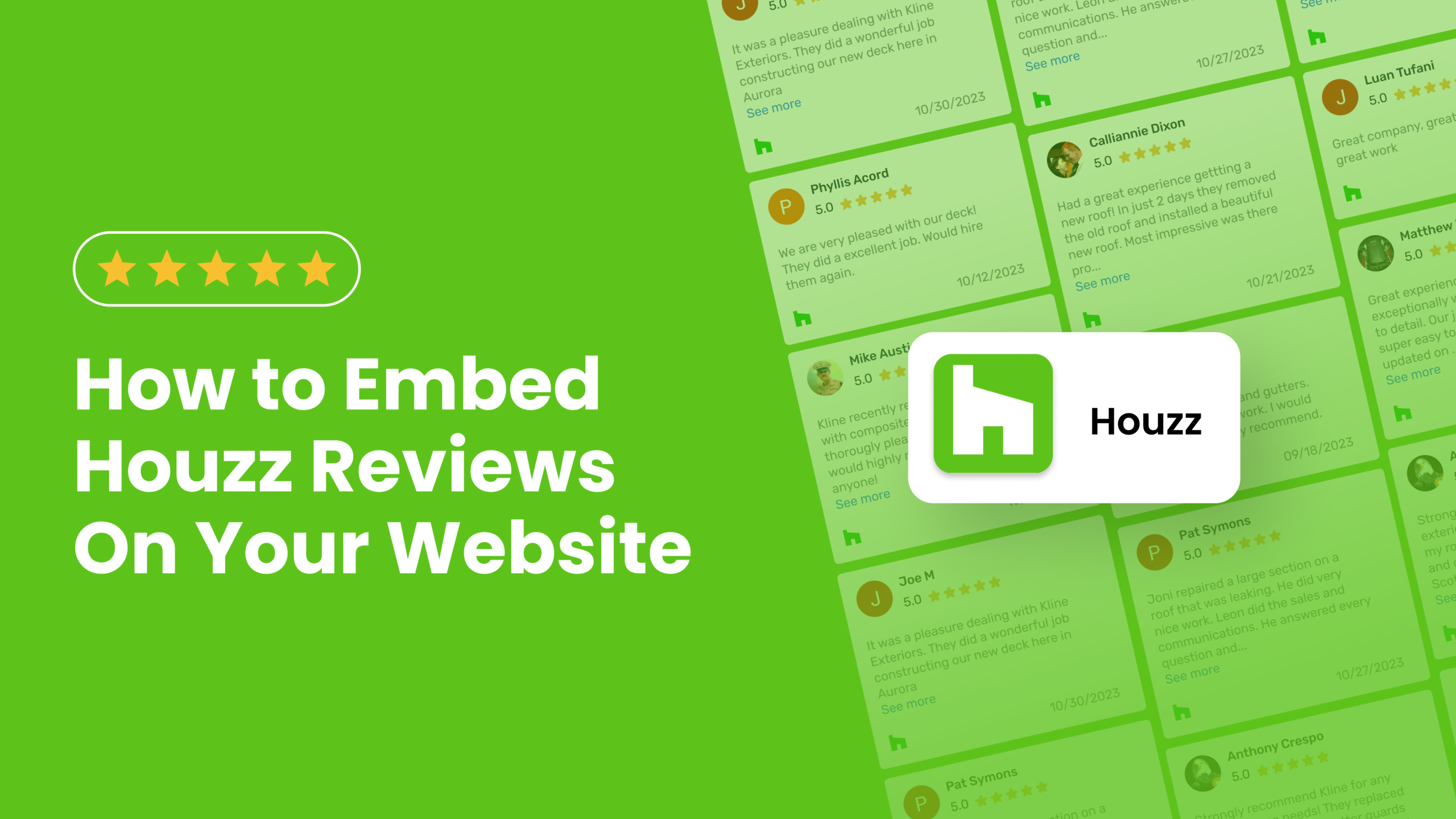 How To Show Houzz Reviews Widget On Your site Free & Fast Reviewgrower