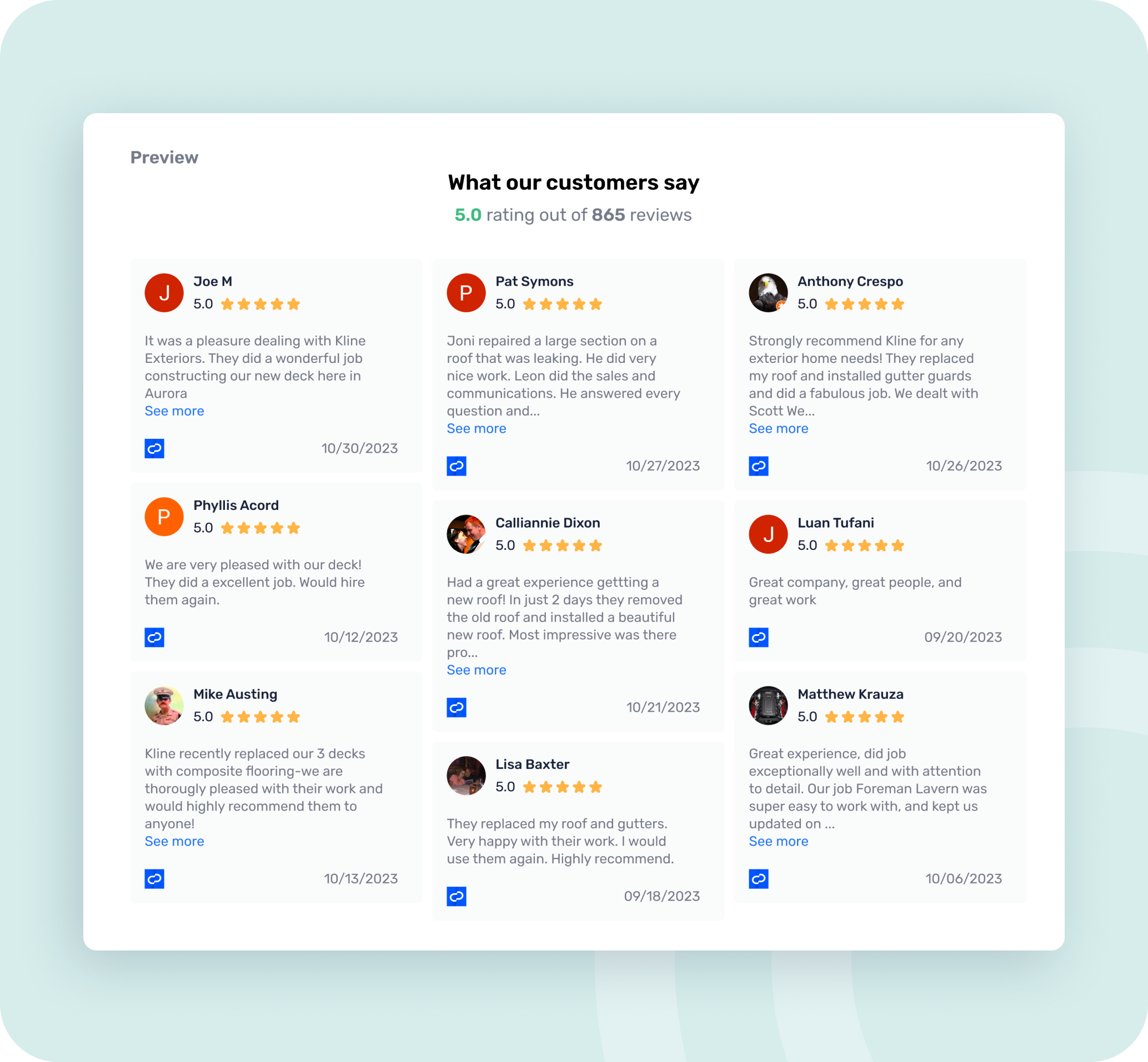 Show Positive Reviews From Classpass On Your Website