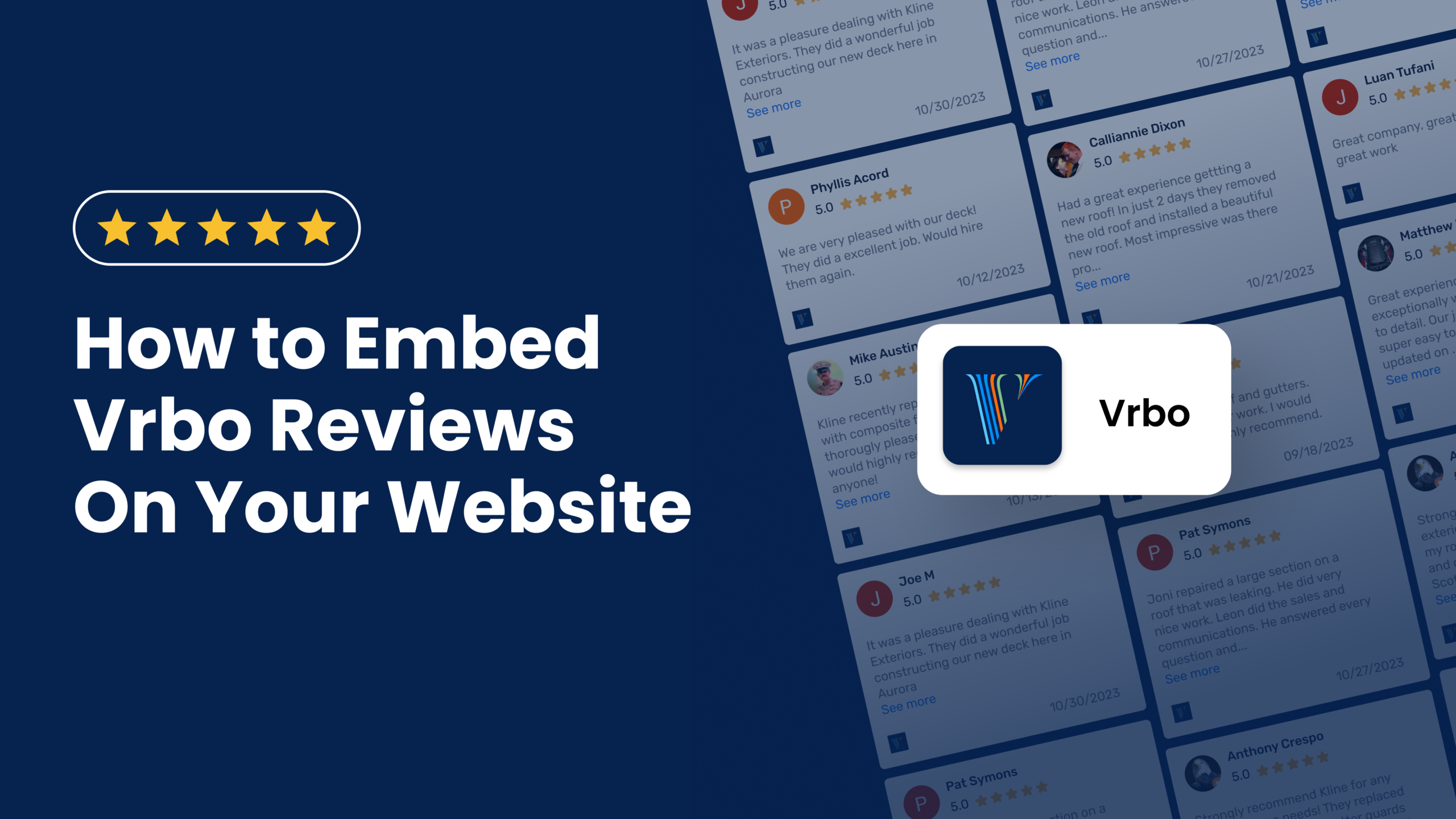 How To Show Vrbo Reviews Widget On Your site Free & Fast Reviewgrower