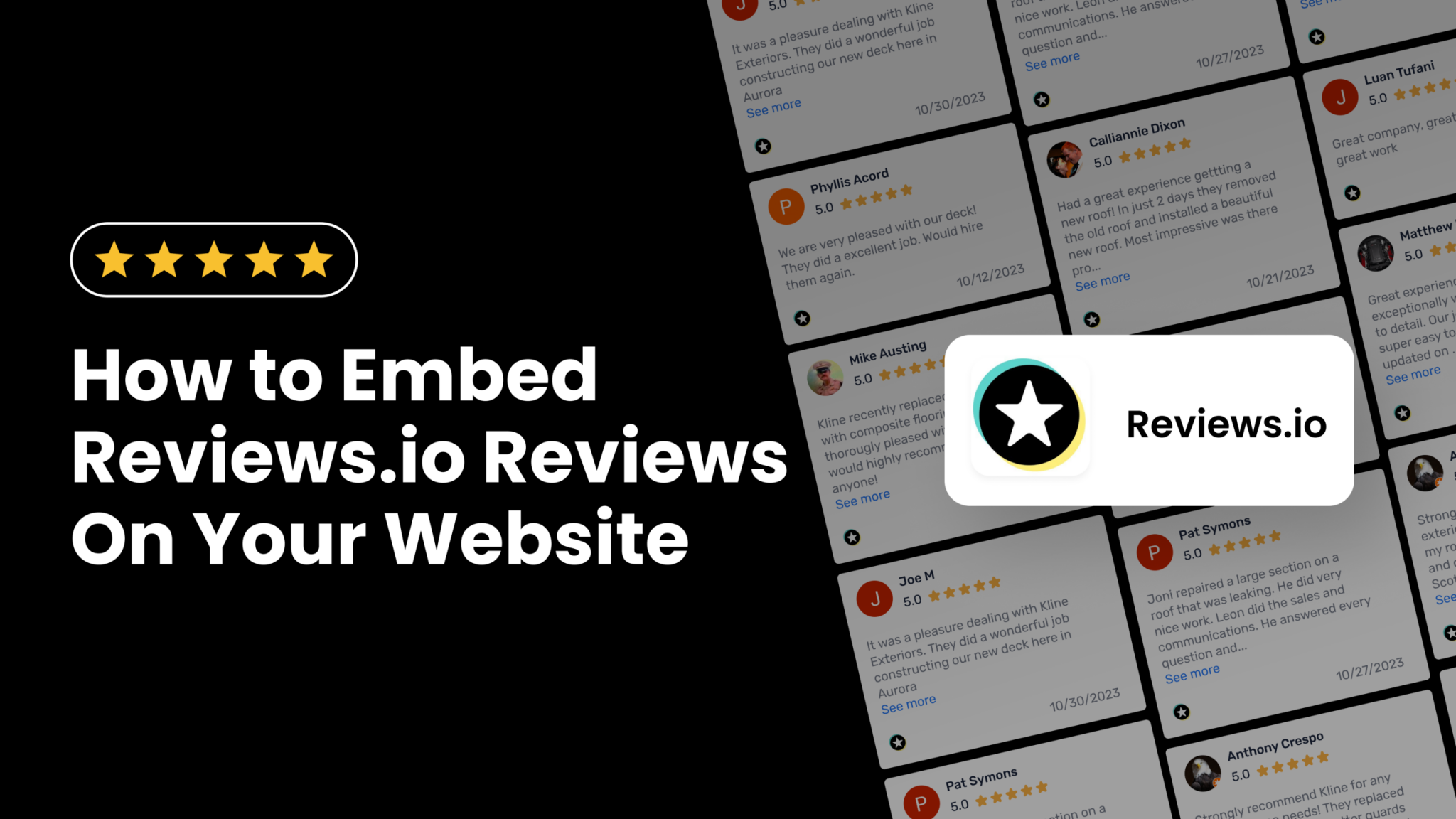 How To Show Reviews.io Reviews Widget On Your site Free & Fast