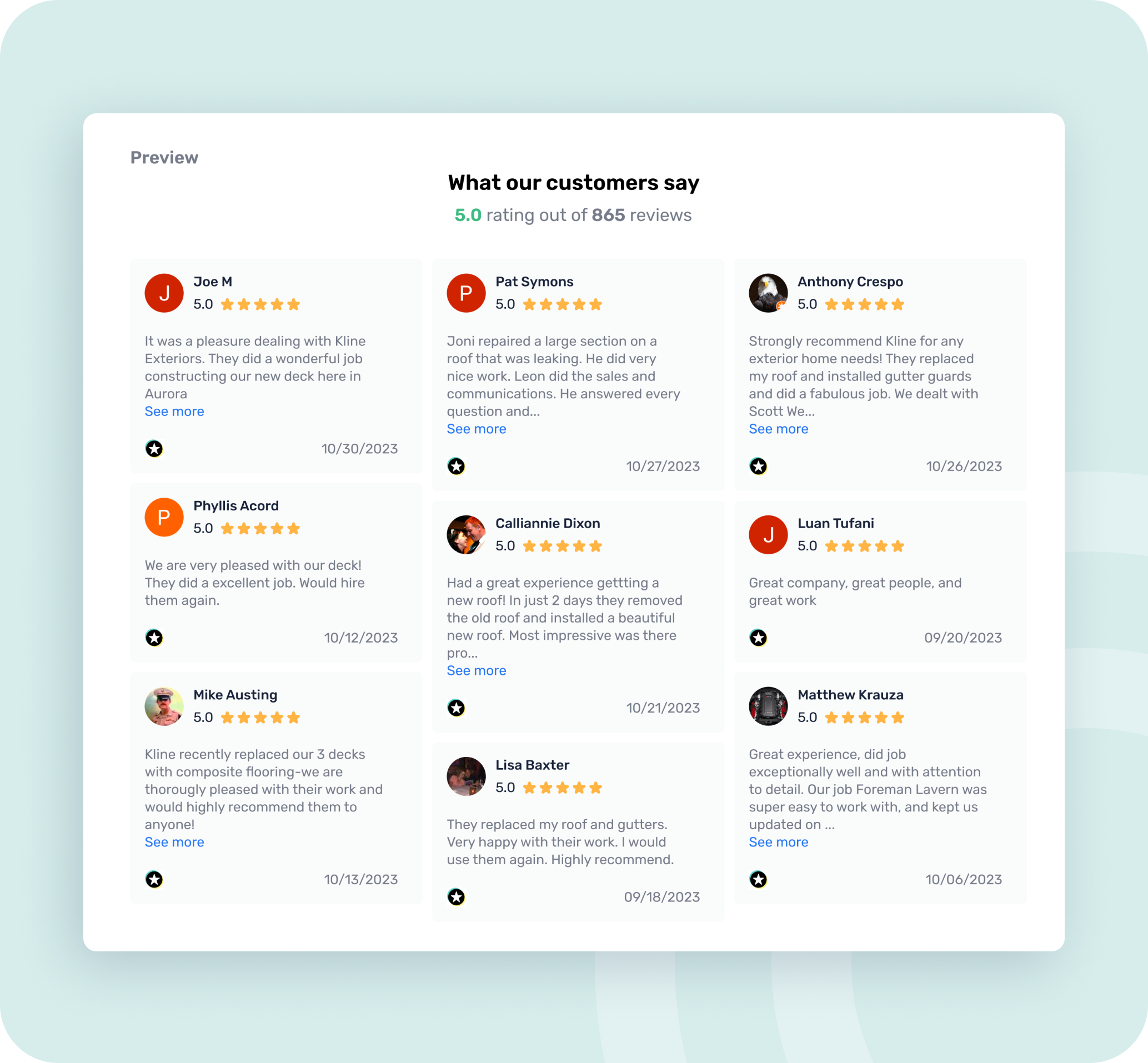 Show Positive Reviews From Reviews io On Your Website