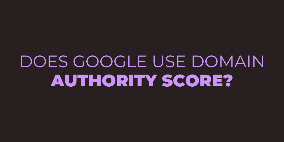 Authority Score