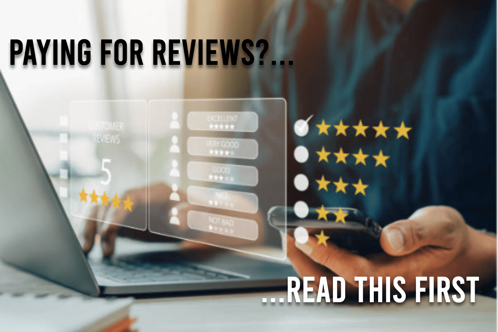 paying for reviews