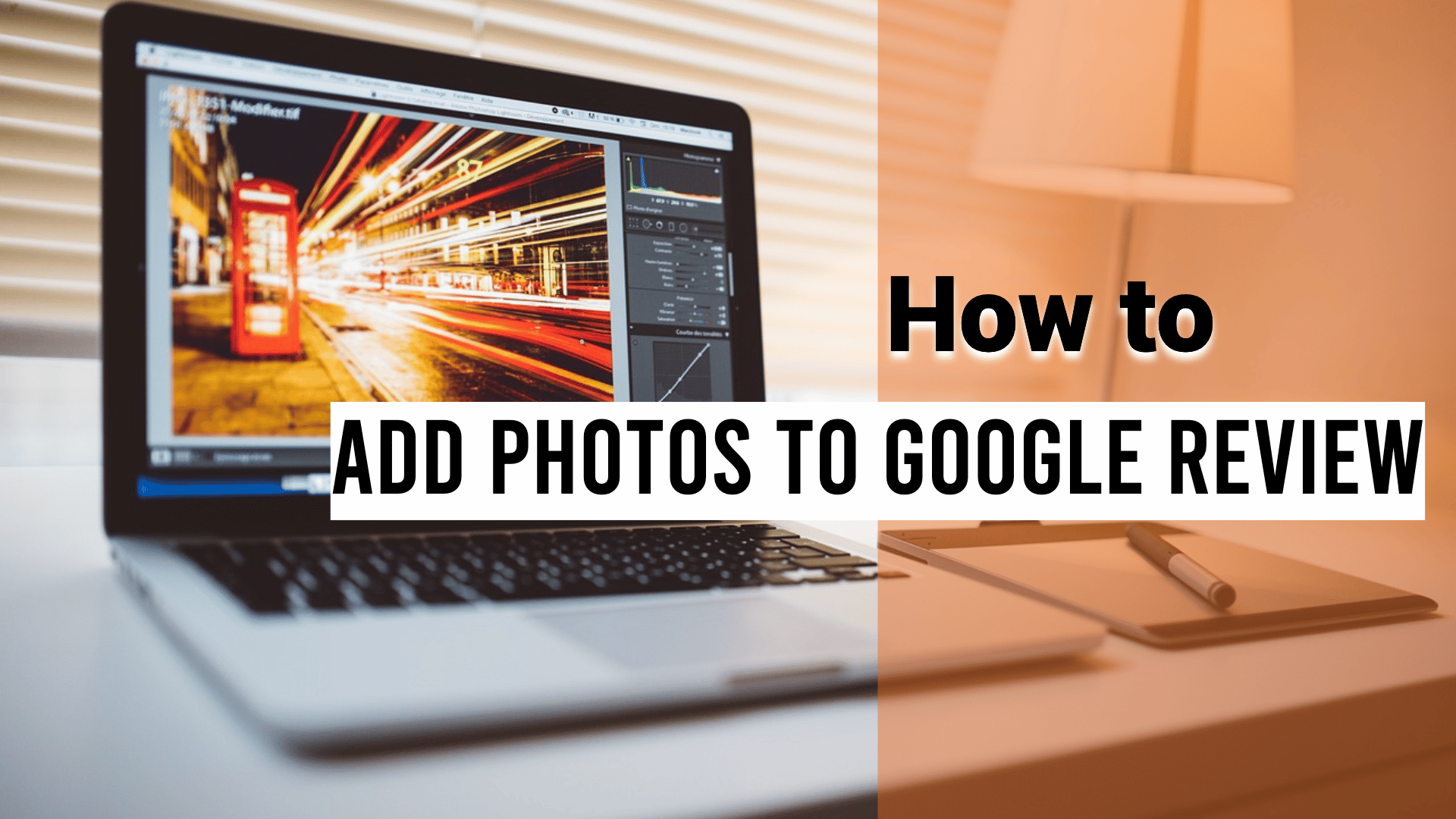 How to Add Photos to Google Review photo