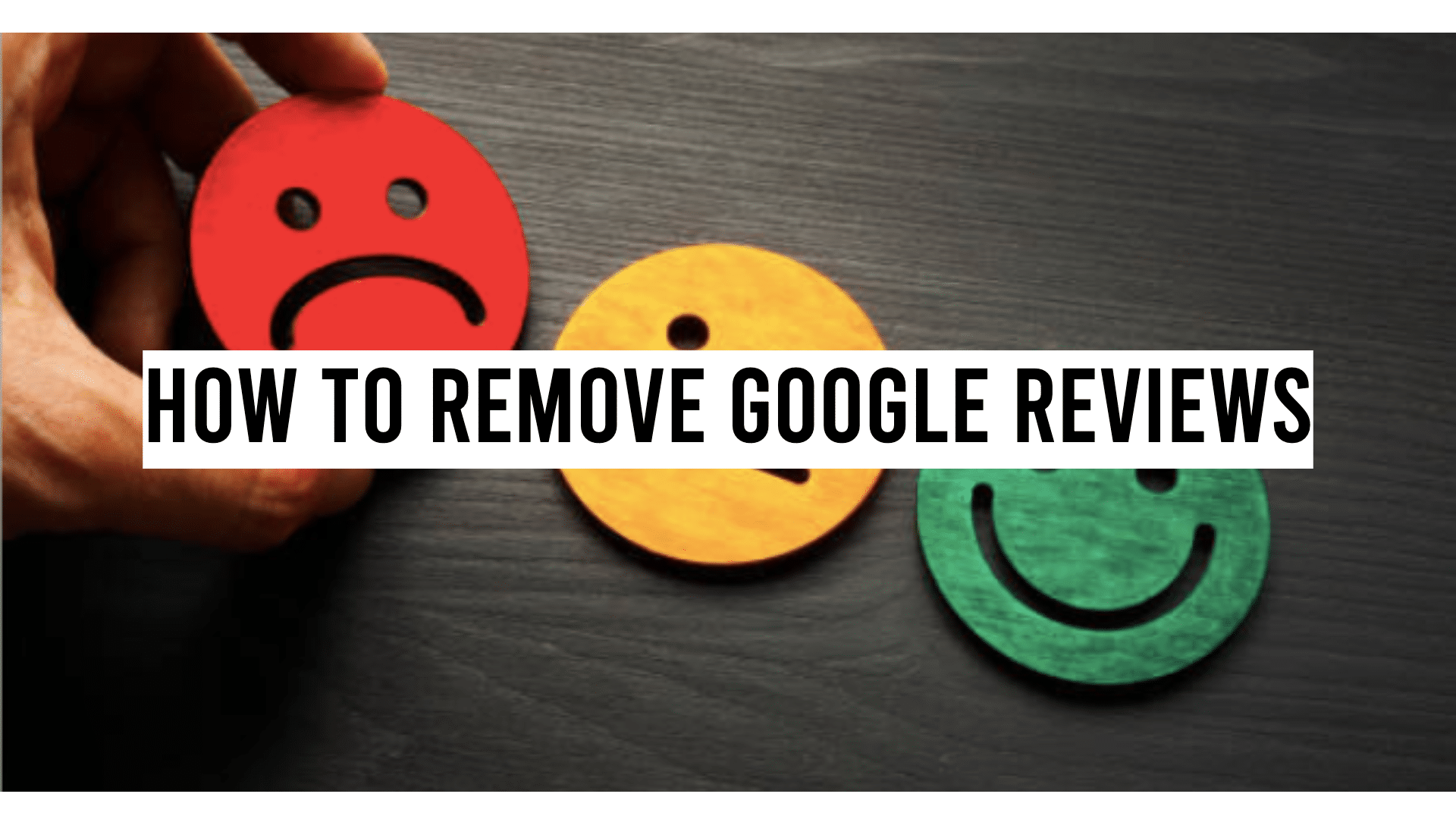 How to Remove Google Reviews image