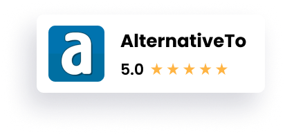 AlternativeTo badge