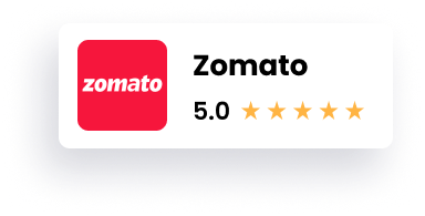 Zomato badge
