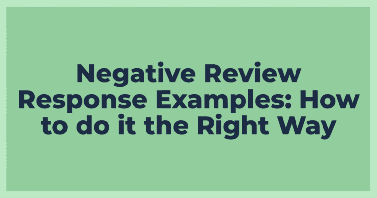 Negative Review Response Examples: How to do it the Right Way ...