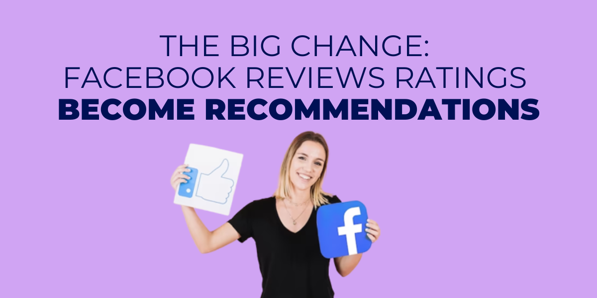 facebook review ratings are now recommendations