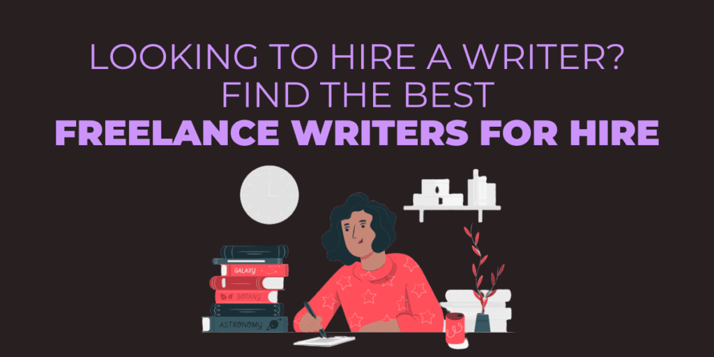 freelance writer for hire