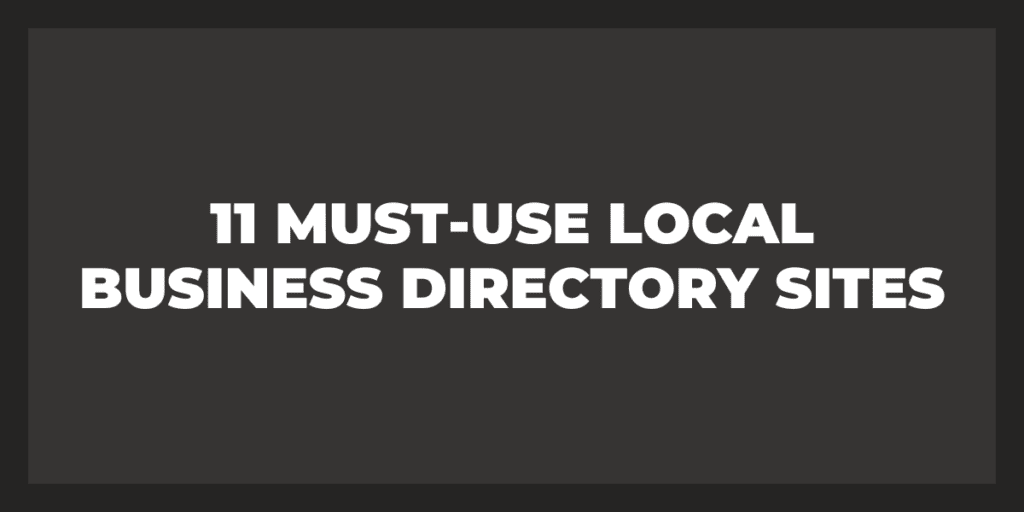 local business directory sites