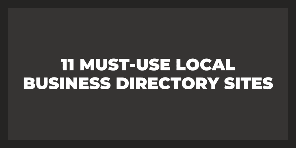 Local Business Directory Listings Services