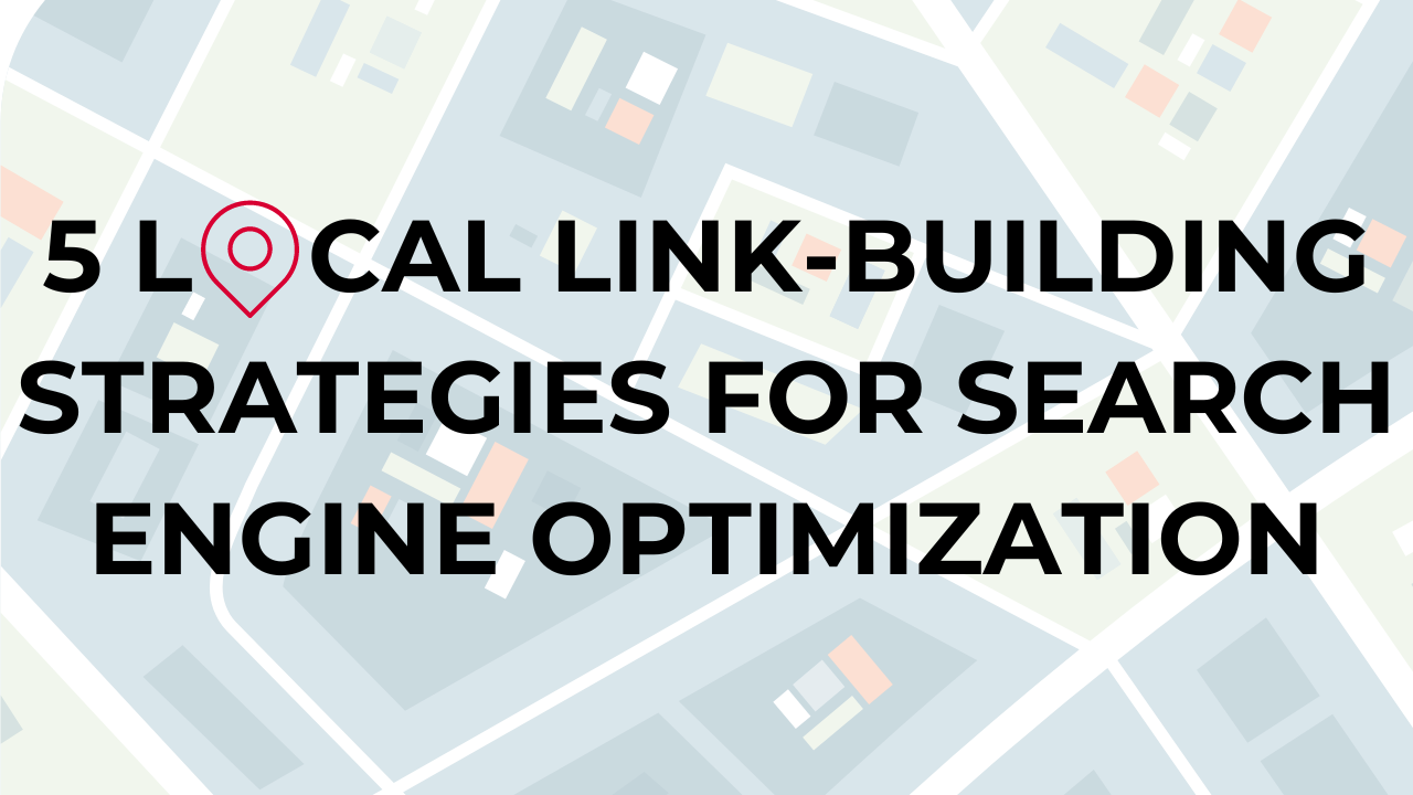 local link building for search optimization