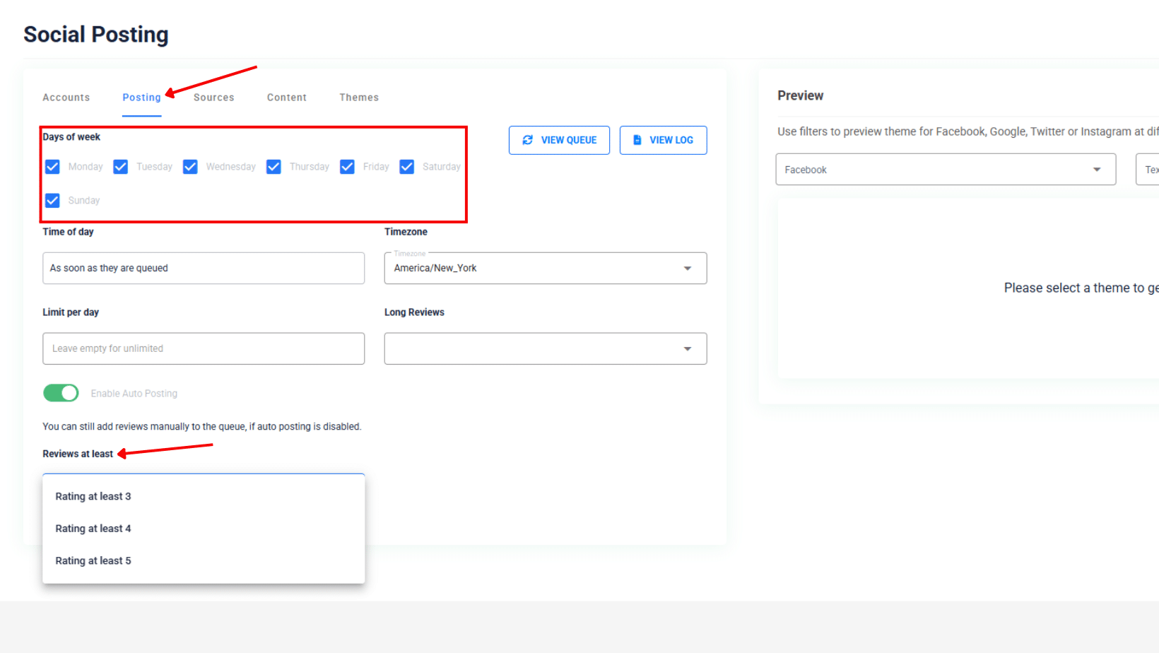 review quality filters ()