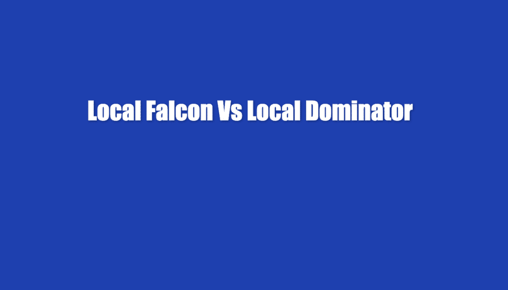 local falcon vs local dominator