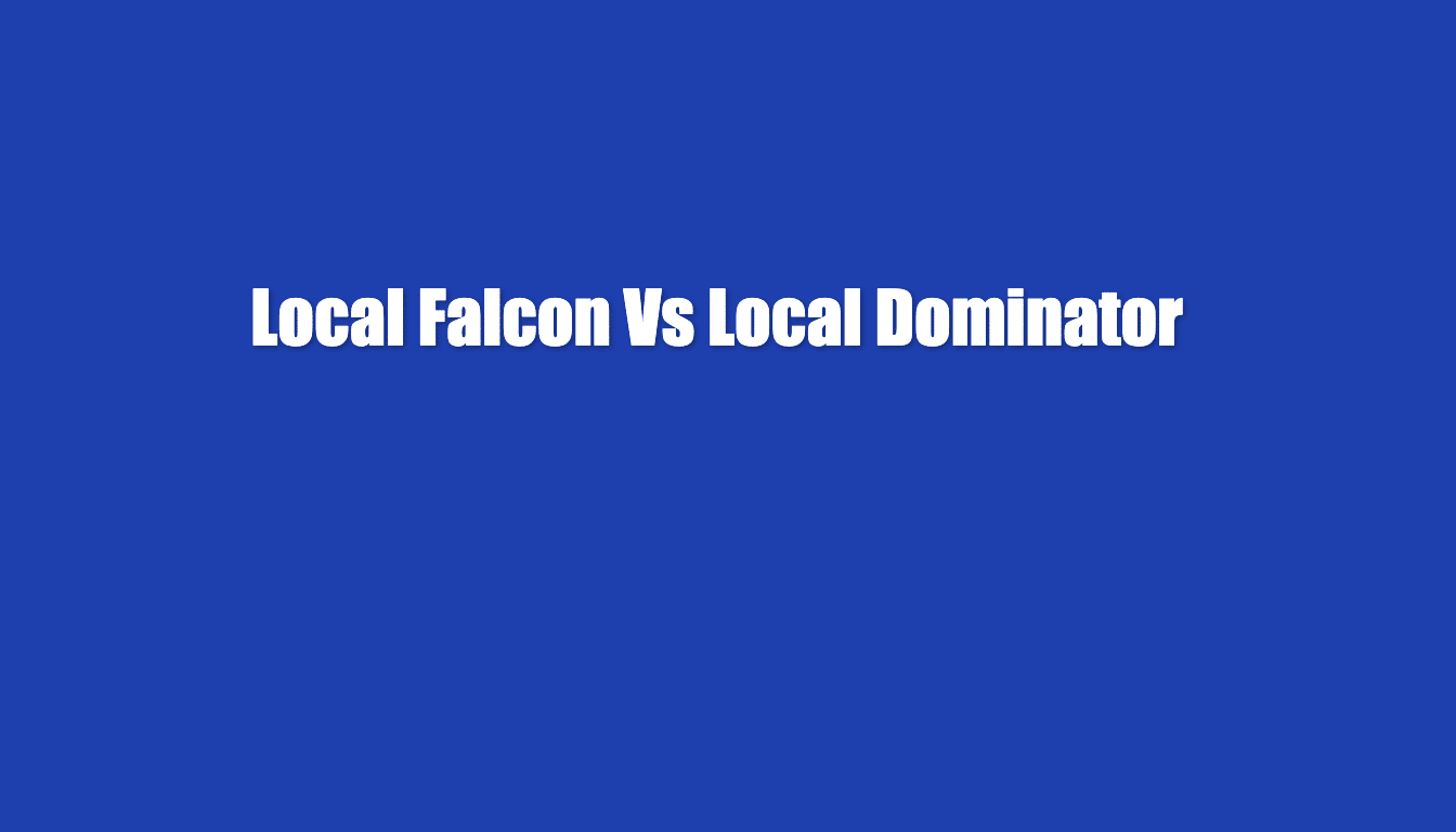 local falcon vs local dominator